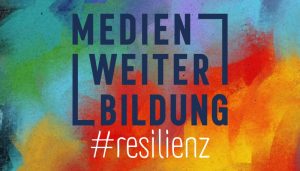 Logo des Blended-Learning-Kurses Medien_Weiter_Bildung #resilienz